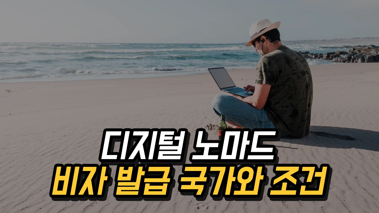 디지털 노마드 비자 발급 국가와 조건 총정리 2025